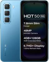 Infinix Hot 50 5G (Vibrant Blue, 128 GB) (4 GB RAM)