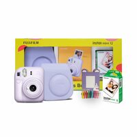 Fujifilm Instax Mini 12 Happiness Box with 40 Shots- Purple [10% SBI Card Off]