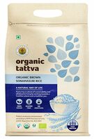 Organic Tattva, Organic Sonamasuri Brown Rice, 5 Kg {Location Specific}