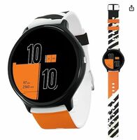 Vibez by Lifelong Fusion Smart Watch for Men & Women, 1.39" HD Display,360 * 360 Pixels,550 Nits,BT Calling Smartwatch, Heart Rate Monitoring, Spo2, IP67, Multi Sports Mode (Vbsw2268, Orange & Black)