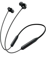  Oneplus Bullets Z2 Bluetooth Wireless in Ear Earphones with Mic, Bombastic Bass - 12.4 mm Drivers, 10 Mins Charge - 20 Hrs Music, 30 Hrs Battery Life, IP55 Dust and Water Resistant (Magico Black) 