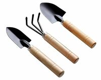 Oblivion 3 Pcs Gardening Tool Set, Hand Tool Kit for Home Gardening, Small Sized Hand Cultivator, Small Trowel & Garden Fork, Perfectly Sized for Kids, Ideal for Home Gardening, Flower Pot and Lawn