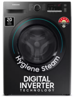 SAMSUNG 9 kg 5 Star, Hygiene Steam Fully Automatic Front Load Washing Machine