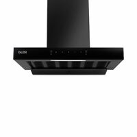 GLEN 60 cm 1200 m3/hr Kitchen Chimney (Black)