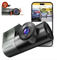  Crossbeats RoadEye Neo Dash Camera for Car | WiFi & APP | 2MP FHD 1080p 170° Wide Angle Dashcam | 360° Front Camera for Car | Night Vision | G-Sensor | Loop & Audio Recording | Easy DIY Set Up 
