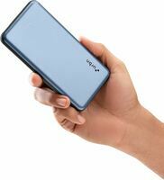 URBN Power Bank 10,000mAh - Ultra Slim, 22.5W Two Way Fast Charging, Triple Output, Dual Type C PD, 12 Layers Circuit Protection, BIS Certified, 6 Months Warranty Free Type C Cable - Blue