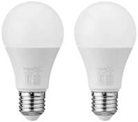 wipro Garnet 9W LED Bulb for Home & Office |Cool Day White (6500K) | E27 Base|220 degree Light coverage |4Kv Surge Protection |400V High Voltage Protection |Energy Efficient | Pack of 2