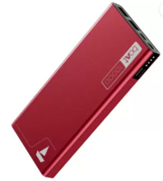 boAt 10000 mAh 22.5 W Power Bank  (Martian Red, Lithium Polymer, Quick Charge 3.0 for Mobile)