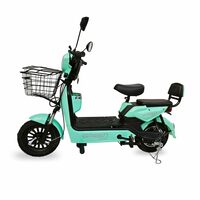 Green Udaan Electric Scooter for adults commuter with portable rechargeable battery