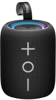  Tribit StormBox Mini 12W 5.4 Bluetooth Wireless Speaker,360°Surround Sound,Built-in XBass,LED Lights,12H Playtime,IPX7 Waterproof,TWS Pairing,Type-C,Portable for Home/Outdoor/Travel Black 