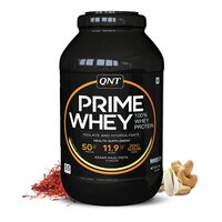 QNT Prime Whey Protein Powder | Kesar Kaju Pista, 2 Kg