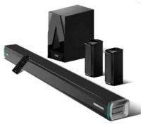 boAt Aavante Bar 5400D w/ Dolby Audio, 6 Drivers Surround Sound & Wireless Satellites 550 W Bluetooth Soundbar