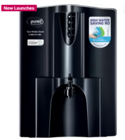 Pureit Eco Water Saver 10 L RO + UV + MF Water Purifier  (Black)