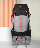 WROGN  Trekking Bag For Hiking/Camping/Outdoor Sports with Rain Cover/Shoe Compartment Rucksack - 65 L  (Grey)