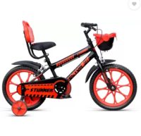 Vector 91 Stunner 16T Black Red Kids Cycle 16 T BMX Cycle  (Single Speed, Red, Rigid)