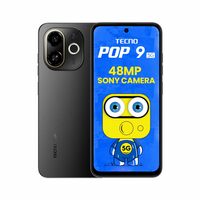 TECNO POP 9 5G Midnight Shadow, 4GB+64GB| Segment's 1st 48MP Sony AI Camera