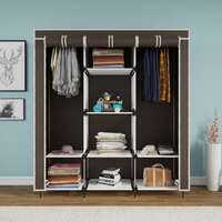 CONTINENTAL 6+2 Shelves Portable 88130 PP Collapsible Wardrobe 