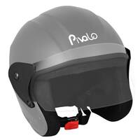 Pivalo EECO Open Face Helmet ISI Certified Smooth Finish Lightweight & Compact Unisex Half-Face Helmets
