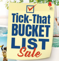 Make My Trip - Tick That Bucket List Sale | Upto 45% off Trips, Holidays, Bus, Train, Cab bookings & More + ICICI offers