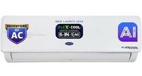 Carrier 1.5 Ton 3 Star AI Flexicool Inverter Split AC (Copper, Convertible 6-in-1 Cooling,High Density Filter, Auto Cleanser, 2024 Model,ESTER NEO Exi+, CAI18ER3R34F0,White)