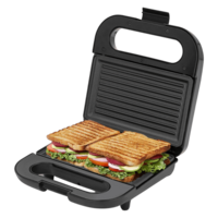 BAJAJ SWX 6 800W 2 Slice Sandwich Maker with Non Stick Coating Plates 