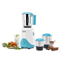 USHA Rapidmix 500-Watt Copper Motor Mixer Grinder (Sea Green/White)