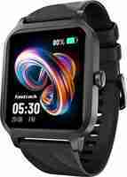 Fastrack Revoltt FS1|46.9mm Display|BT Calling|Working Crown|Fast Charge|110+ Sports Mode Smartwatch  (Black Strap, Free Size)