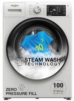 Whirlpool 8 Kg 5 Star Inverter Front Load Fully Automatic Washing Machine XS8014BYW52E