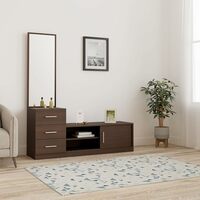 Amazon Brand - Solimo Donkton Dressing Table with Two Shelves and Three Drawers 