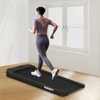 Durafit - Sturdy, Stable and Strong Efficio 2.5 Hp Peak Dc Motor Treadmill, Portable 