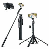 Portronics Lumistick 2 Portable Smart Selfie Stick with Upto 6ft. Tripod Stand