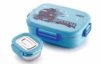 GANESH Skipper Insulated Airtight Leak-Proof Lunch Box for Office, School, Picnic - 750 ml - Blue