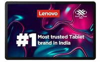 Lenovo Tab P12| 12.7 Inch| 8 GB, 128 GB Expandable| 3K Display| 10200 mAh Battery| JBL Quad Speakers with Dolby Atmos|Wi-Fi 6 Certified| Octa-Core Processor|13 MP Front Camera (Storm Grey, ZACH0070IN)