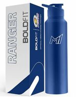 Boldfit Mumbai Indians (Mi) Official Merchandise Stainless Steel Water Bottle 1 Litre Steel Bottles for School, Office, Home, Gym 1 Litre Water Bottle Leakproof, Rust Free Steel Bottle-1000 Ml Blue