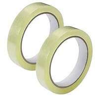 AIPL BOPP Packaging Clear Tape - 24MM x 50 Meter| Pack of 2 | for Packaging, Decorating and DIY works 