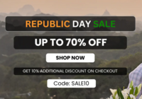 Raymond Republic Day Sale - Upto 70% off + Extra 10% off