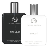 The Man Company Titanium EDP & Pravy EDP Combo (2 x50ml Each) (100ml)