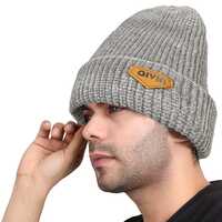 AIVIN Snug Unisex Ribbed Winter Cap, Winter Cap for Men & Women, Beanie Cap, Woolen Cap, Skull Cap, Roll-Up Edge Winter wear