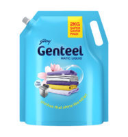 Instamart - Godrej Genteel Matic Liquid Detergent Refill Pouch 2 kg