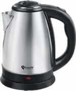 PROLIFE Pride Dlx, 1500W, 1.8L, Electric Kettle , Silver