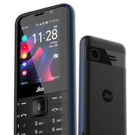 JioPhone Prima 2 4G Keypad Phone with YouTube, Facebook, Google Voice Assist, JioTV, JioCinema, Jio Chat, JioSaavn, JioPay UPI, Powerful Battery with 2000mAh, LED Torch, Digital Camera, Luxe Blue, Locked for JioNetwork