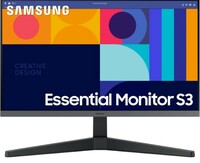 Samsung 24-inch (60.46cm) FHD, IPS, 100 Hz, 1920 x 1080 Flat Monitor LS24C330GAWXXL