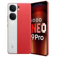iQOO Neo9 Pro 5G Smartphone (Fiery Red, 8GB RAM, 128GB Storage)