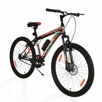 Leader Beast MTB 26T Hybrid Cycle - Matt Black