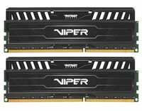 Patriot Memory PV316G160C0K 16GB(2x8GB) Viper III DDR3 1600MHz (PC3 12800) CL10 Desktop Memory with Black Mamba Heatsink PV316G160C0K