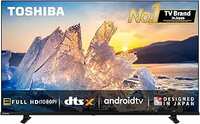 TOSHIBA 108 cm (43 inches) V Series Full HD Smart Android LED TV 43V35MP (Black)