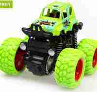 Forbuz Monster Truck Toy for Kids, Amazing Toys, 360 Degree Stunt Truck  (Red, Green, Violet, Orange)