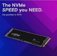 Crucial P3 500GB SSD
