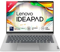 Lenovo IdeaPad Pro 5 Intel Evo Core Ultra 9 185H Built-in AI 14" (35.5cm) 2.8K-OLED 400Nits 120Hz Laptop (32GB/1TB SSD/Intel Arc GPU/Win11/MSO 21/FHD+IR Cam/1Yr ADP Free/Grey/1.4Kg), 83D2001GIN