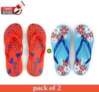 Pack Of 2 Women Flip Flop @ ₹ 1 + shipping charge 